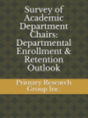 cover image of Departmental Enrollment & Retention Outlook